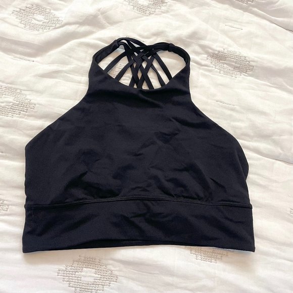 Lululemon longline bra criss cross back - size 12 - Picture 1 of 5